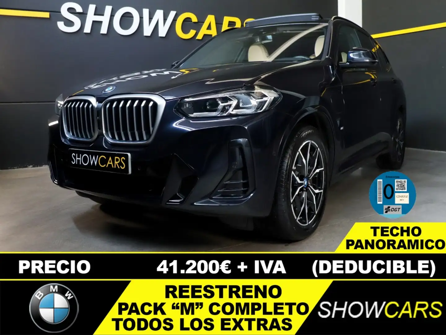 BMW X3 xDrive 30e M Sport Azul - 1