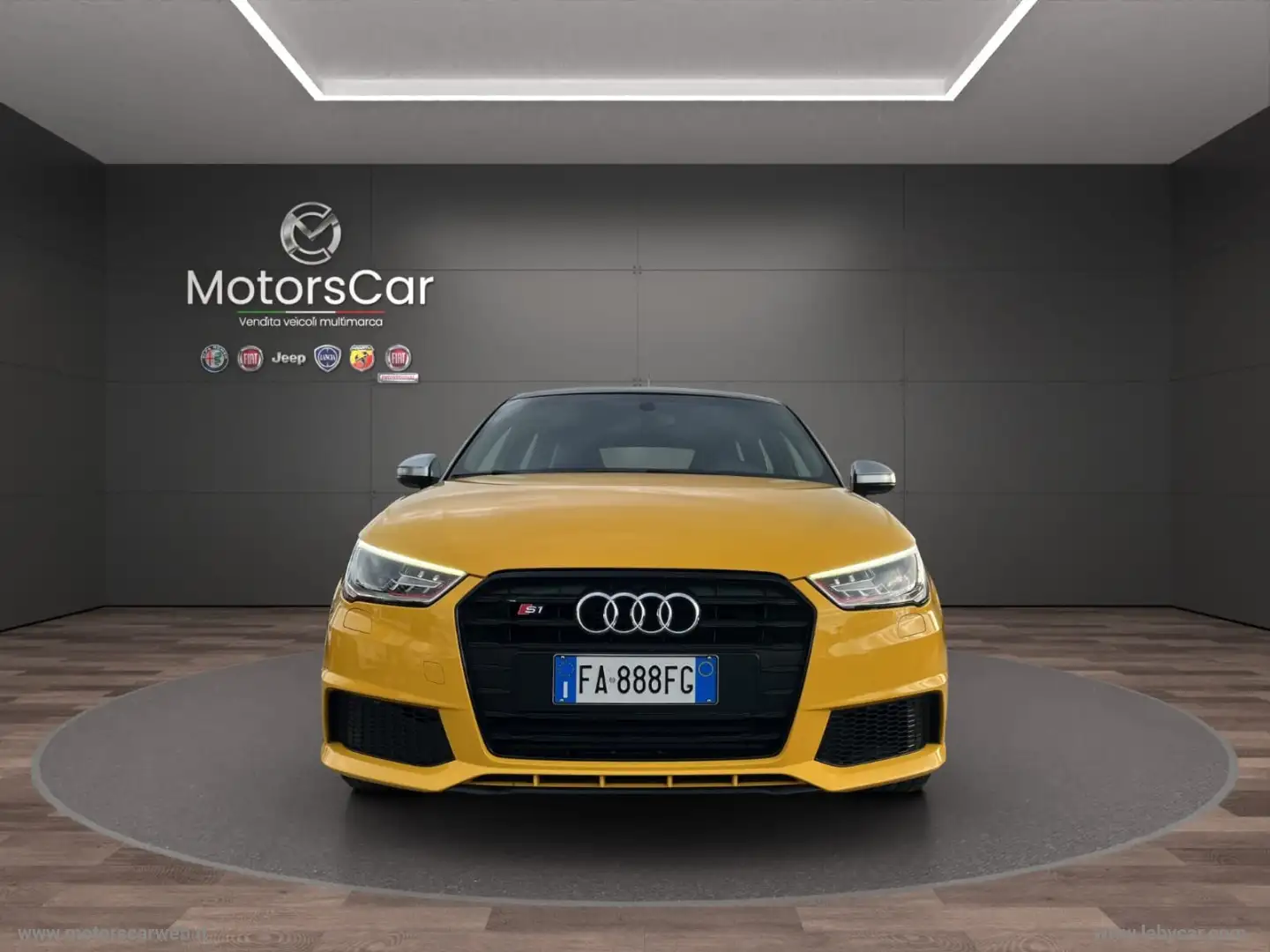 Audi A1 S1 SPB 2.0 TFSI quattro Giallo - 2