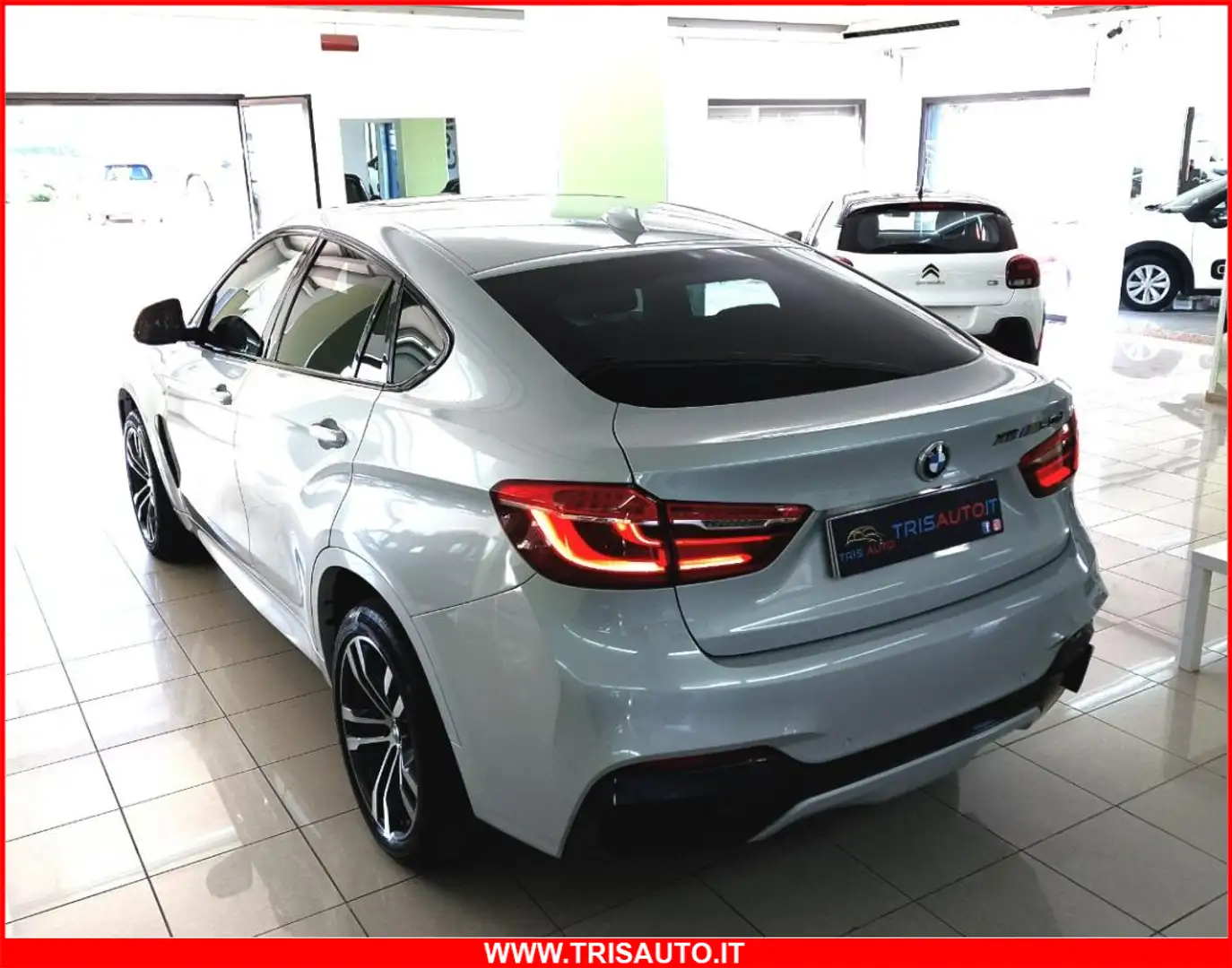 BMW X6 M 50 D 3.0 Lim. Edit. 50Th (TETTO APRIBILE+360) Gris - 2
