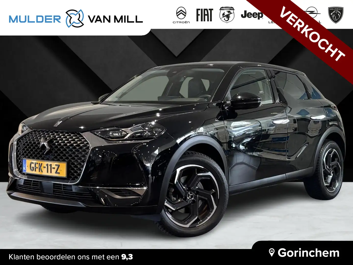 DS Automobiles DS 3 Crossback Grand Chic Rivoli 1.2 Turbo 155pk EAT8 | DS MATRIX Nero - 1