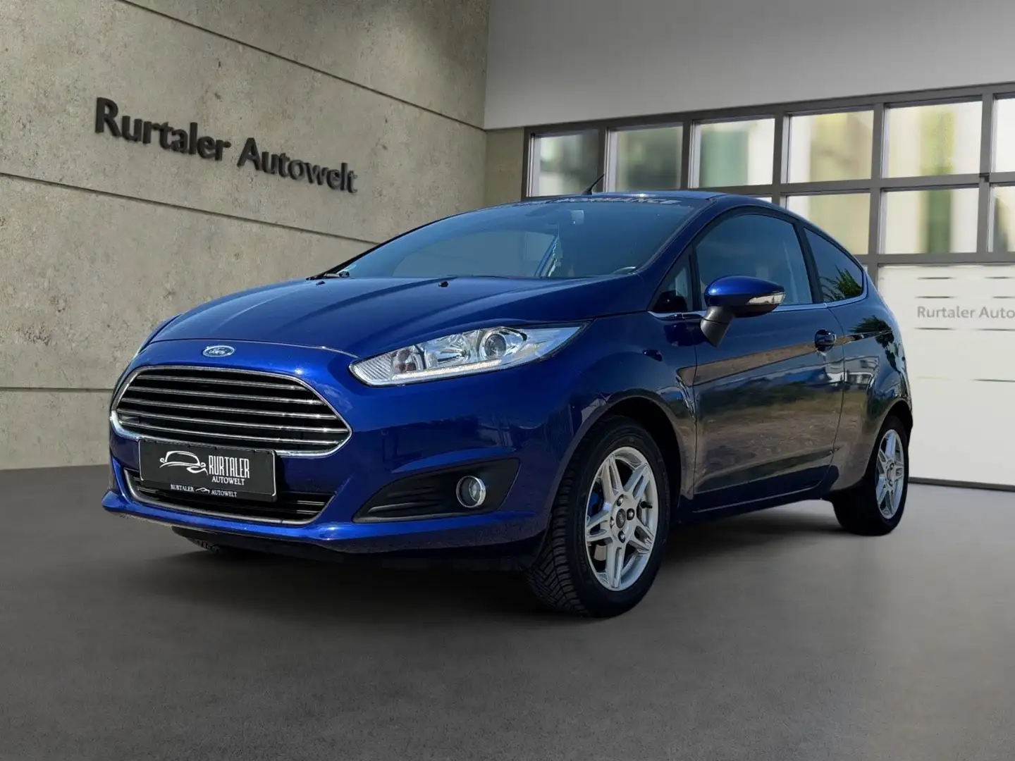 Ford Fiesta Titanium *KLIMAAUT*SHZ*BLUET*ALLWETT.*TÜV Bleu - 1