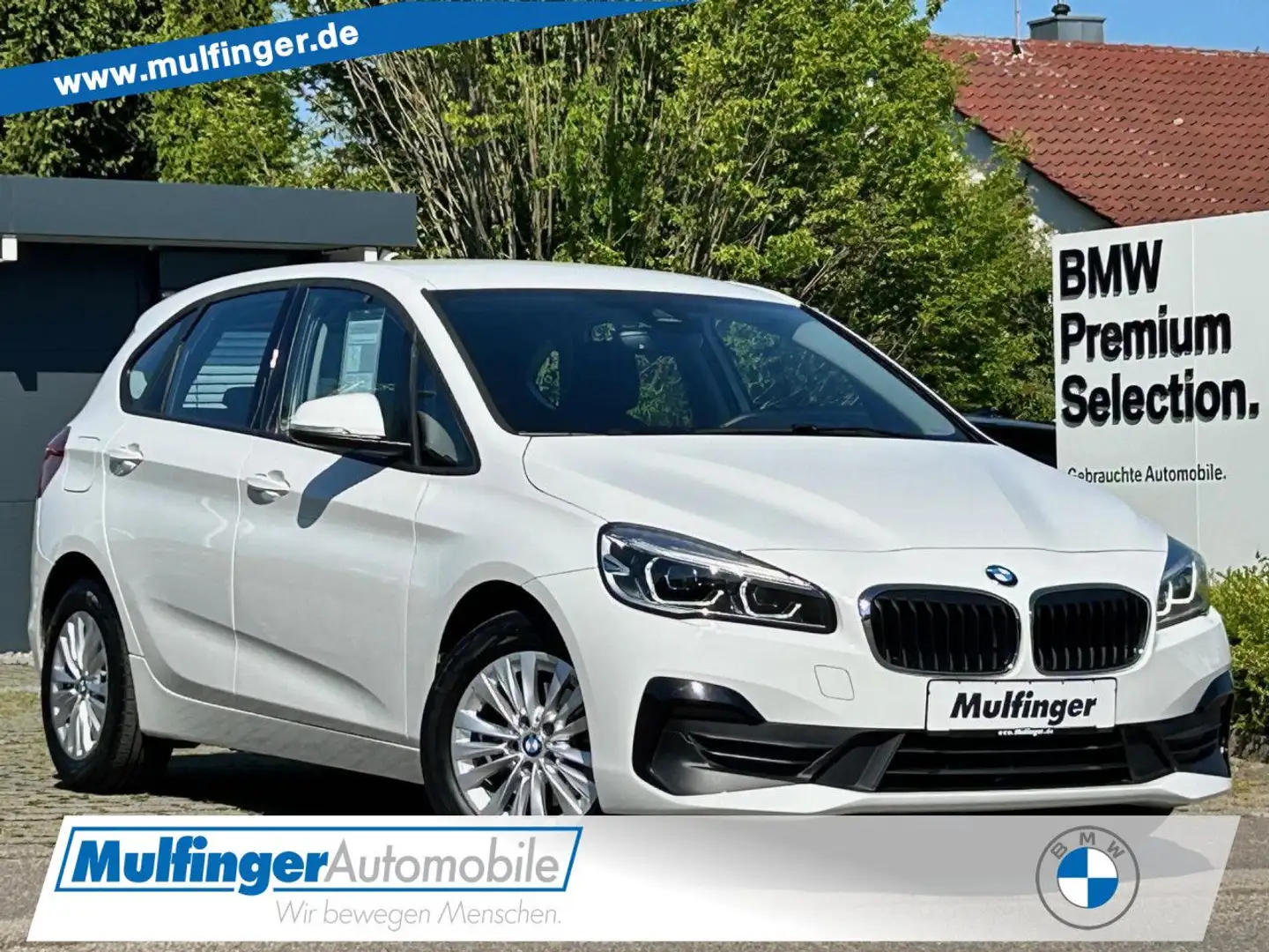 BMW 218 i ActiveTourer Sitzheizung Klima LED PDC Alu Bianco - 1