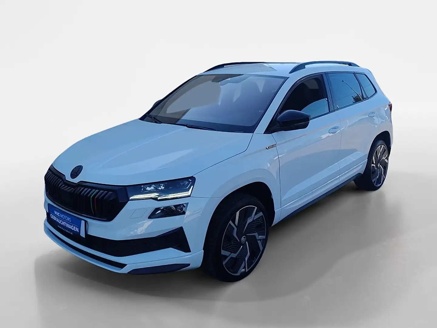 Skoda Karoq 2,0 TDI DSG Sportline Weiß - 1