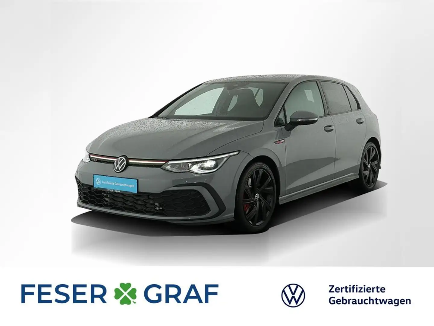 Volkswagen Golf 8 GTI 2.0 TSI DSG Navi LED DigiCockpit SiHz Gris - 1