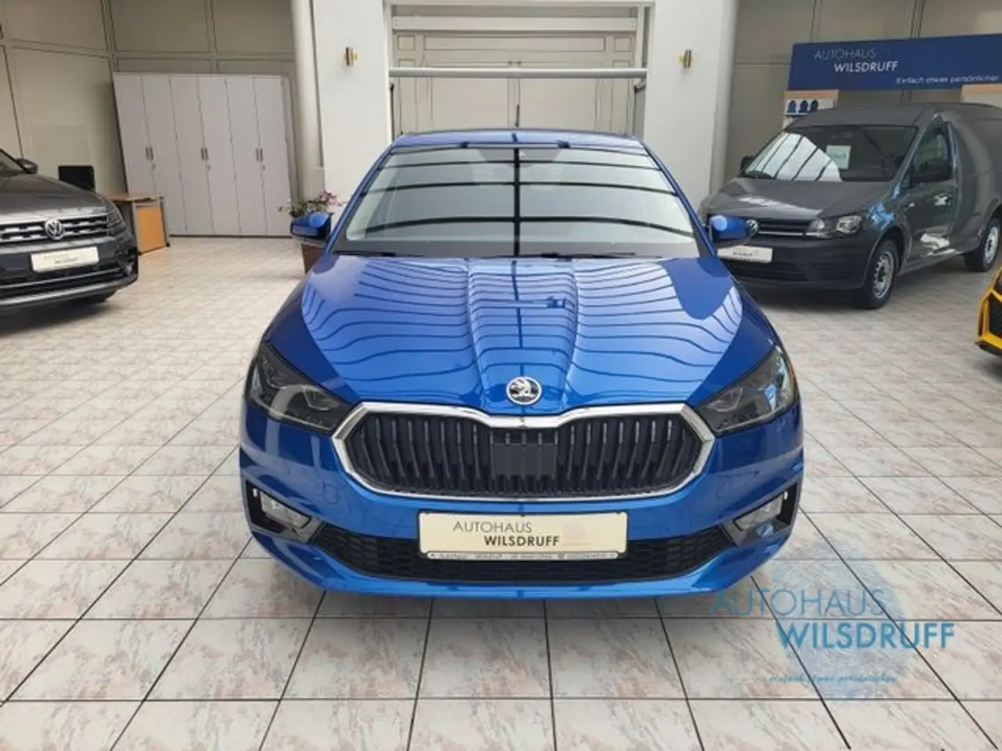 Skoda Fabia 1.0 TSi Style LED NAVI KAMERA ALU SHZ Blauw - 2