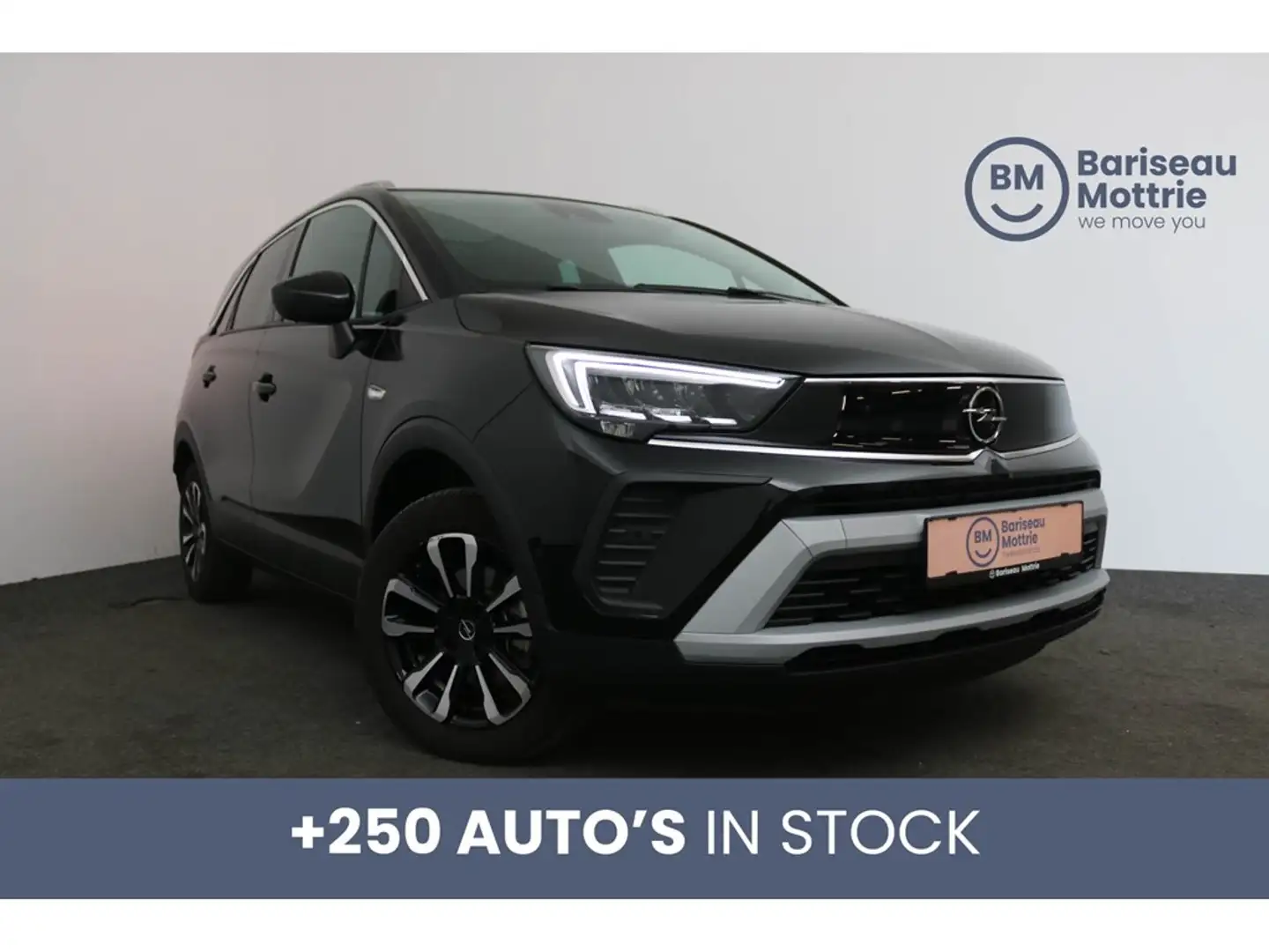 Opel Crossland BENZINE 110PK *PANO DAK*GPS*CARPLAY*DAB*LED*CAMERA Grijs - 1