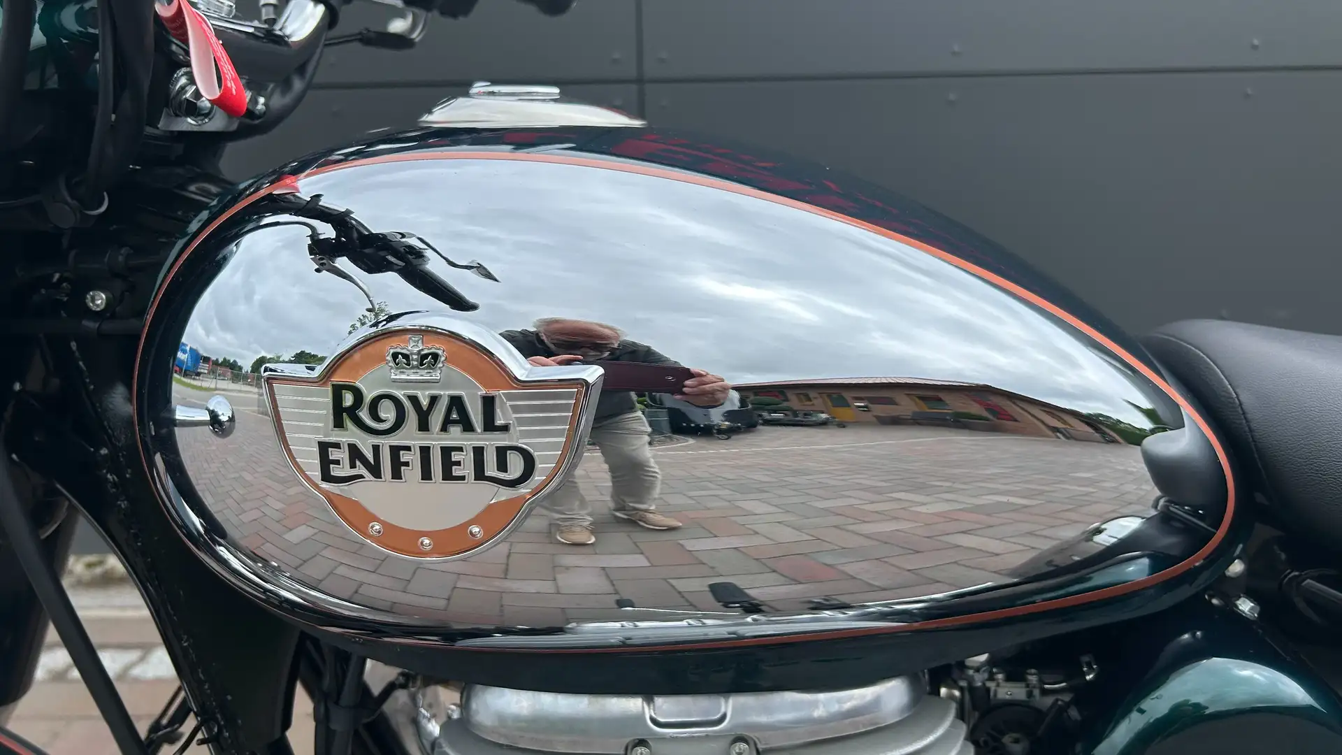 Royal Enfield Classic 350 Chrome grün  EURO 5 + Verde - 1