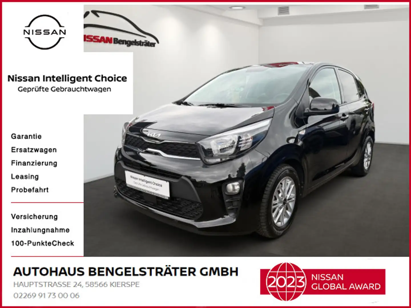 Kia Picanto 1.2 Dream Team Edition Noir - 1