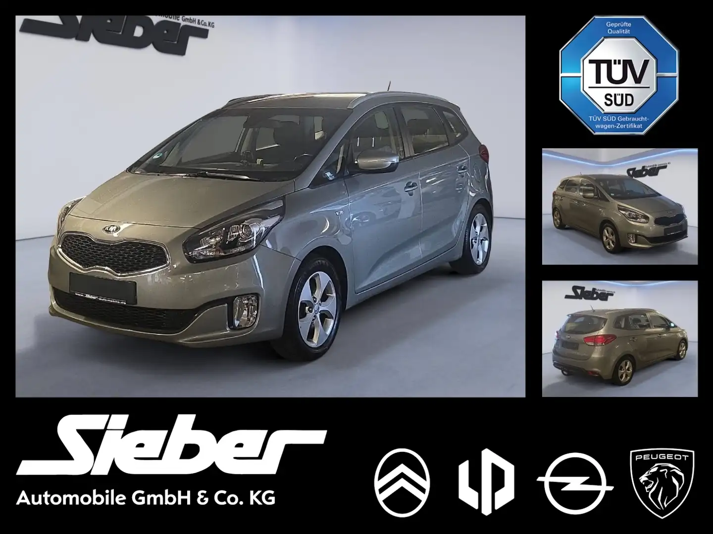 Kia Carens 1.6 GDI Edition *Sitzheizung* Plateado - 1