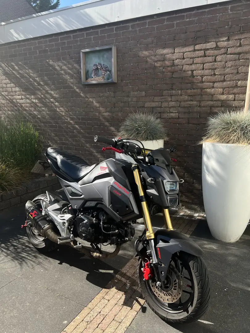 Honda MSX 125 Akrapovic Чорний - 1