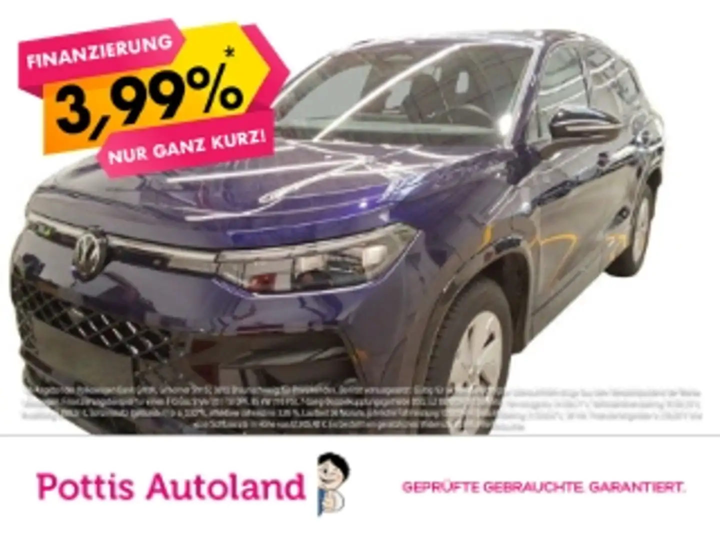 Volkswagen Tayron 1.5 TSI eHybrid R-LINE NAVI PANO AHK KAMERA Violett - 1