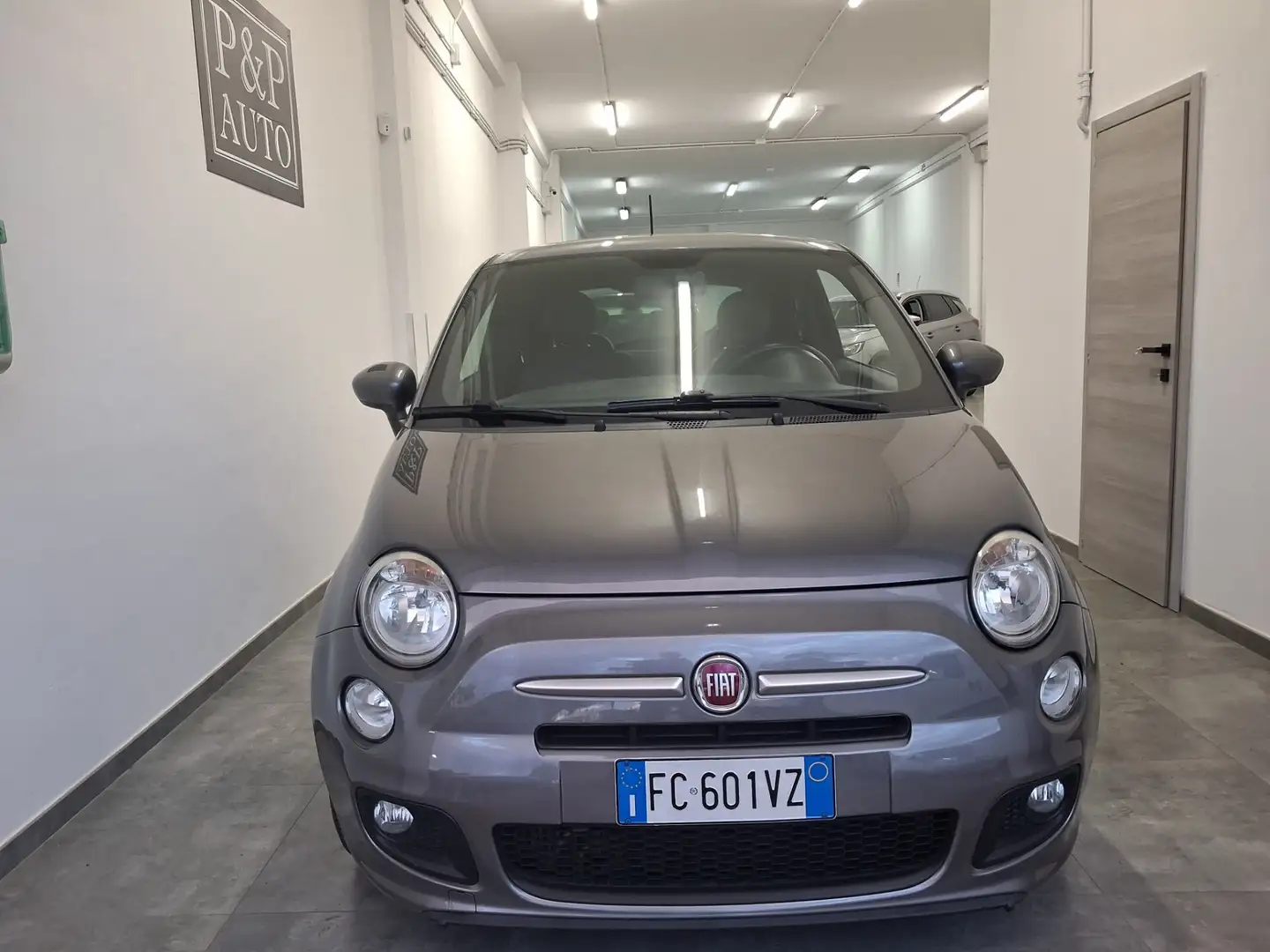 Fiat 500 1.3 mjtd Sport Gris - 1