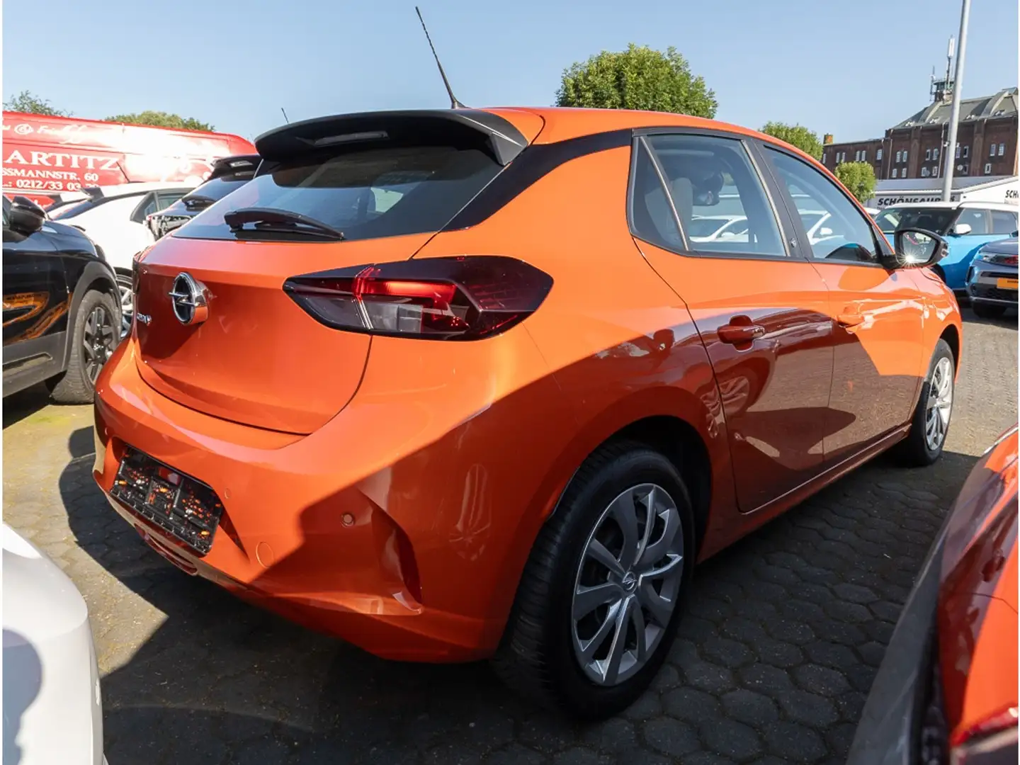 Opel Corsa ELEKTRO Edition +ALLW+OBC7,4KW+HSA+AUT+BC+ Arancione - 2