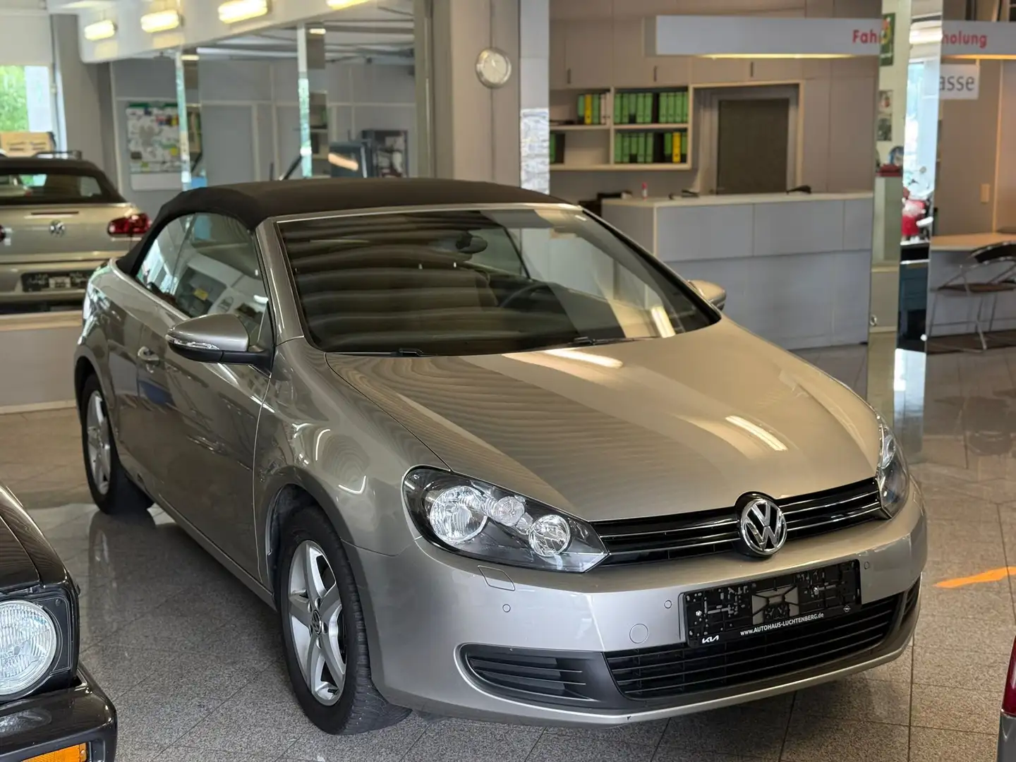 Volkswagen Golf Cabriolet TÜV NEU Сірий - 1