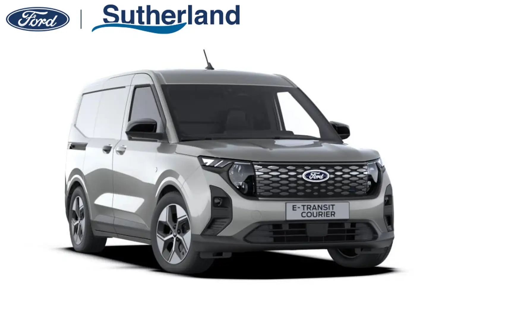 Ford Transit Courier E-Transit Limited 44 kWh 136pk | Ford Voorraad | D Grijs - 1