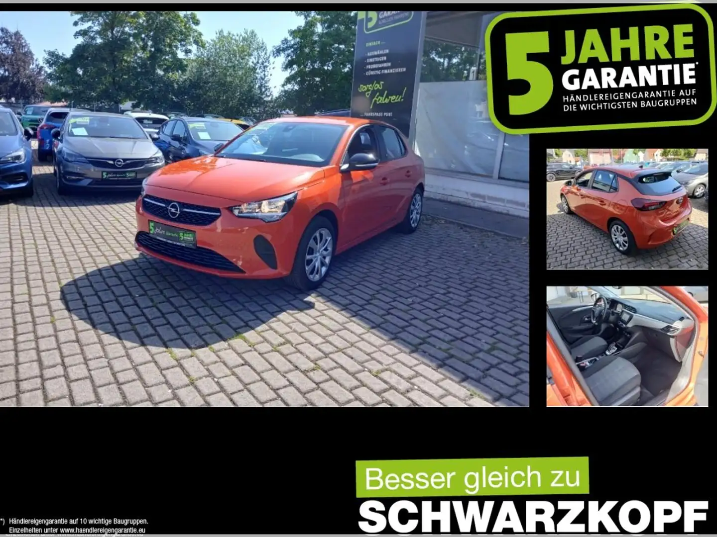 Opel Corsa-e Navi,Parkpilot,Lenkradheizung,KlimaA Orange - 1