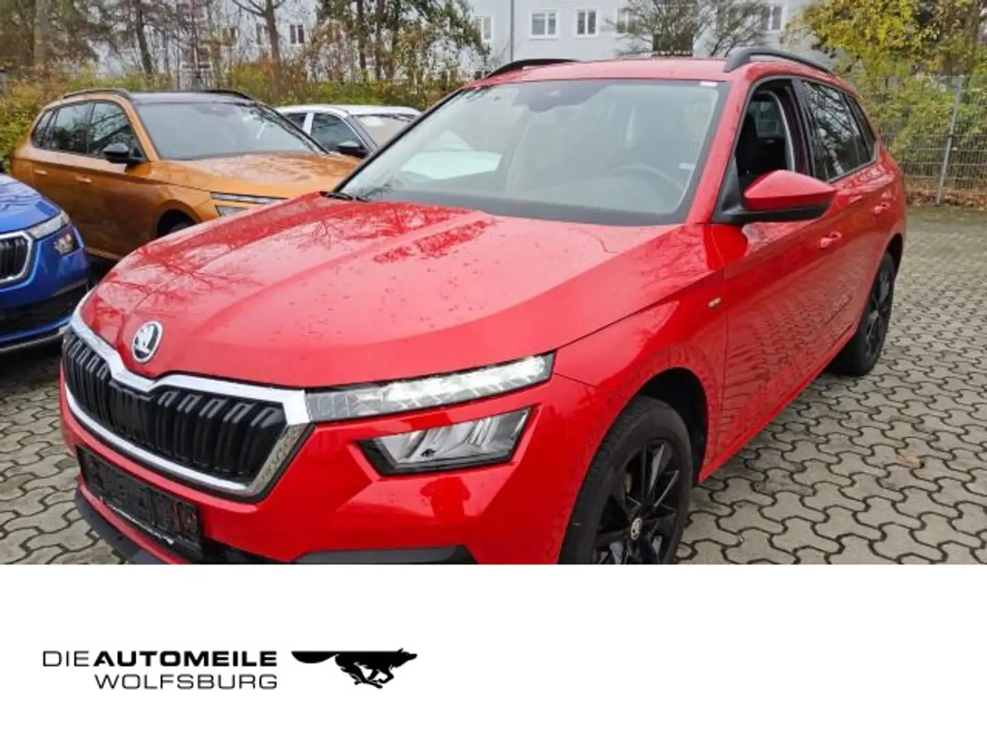 Skoda Kamiq 1,0 TSI DSG Clever Tempo/Einparkhi/Multile Rot - 1