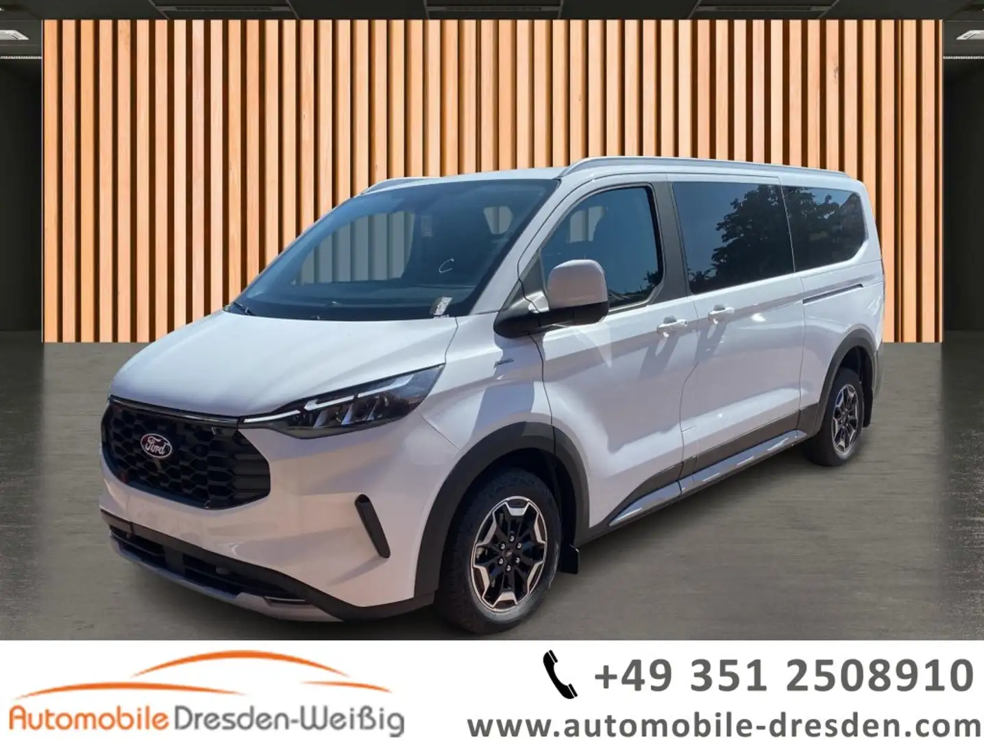 Ford Tourneo Custom 320 L2 AWD Active*Navi*ACC*AHK* Bianco - 1