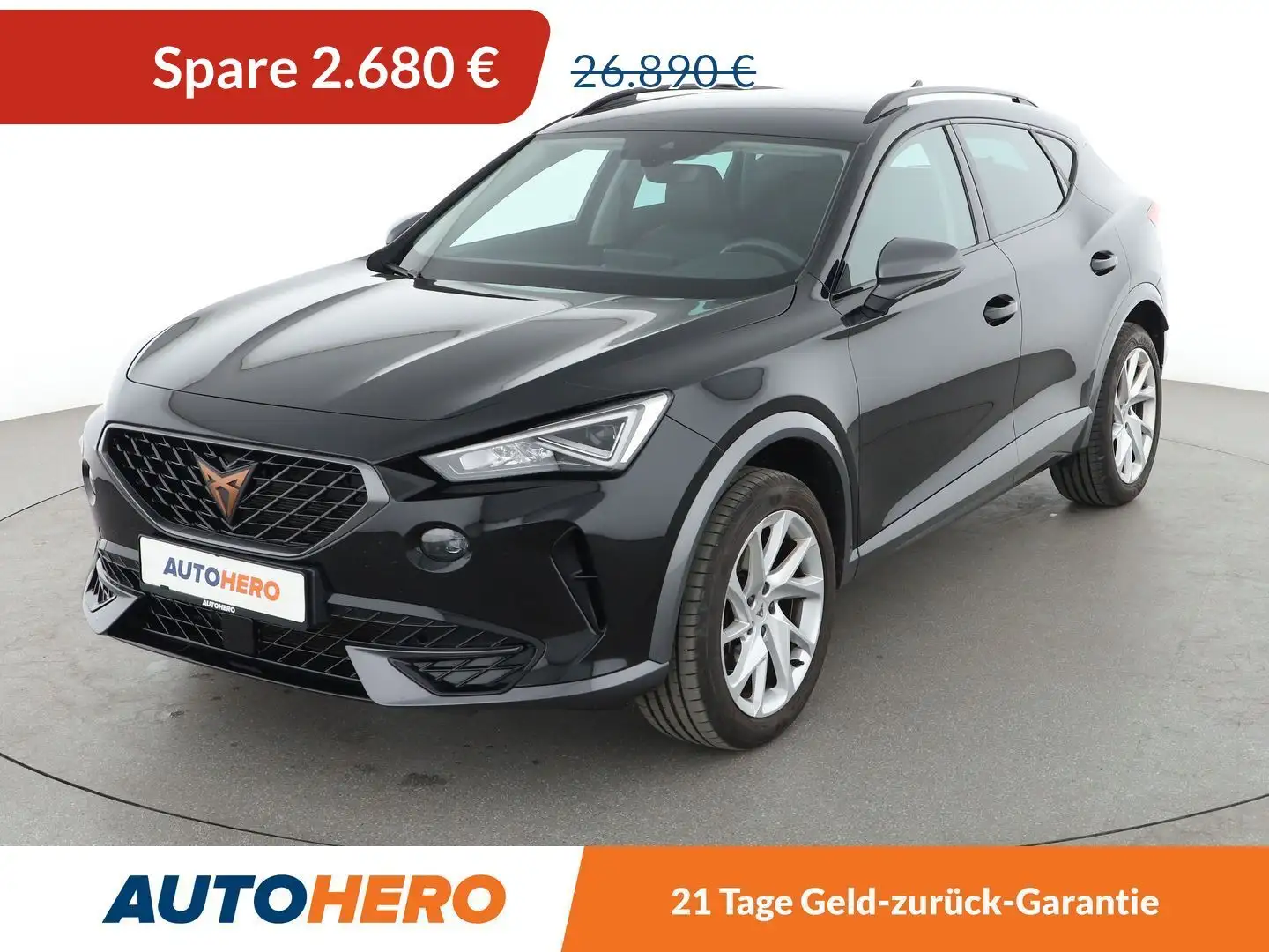 CUPRA Formentor 1.5 TSI ACT Aut.*LED*ACC*PDC*SHZ*KLIMA*GARANTIE* Schwarz - 1