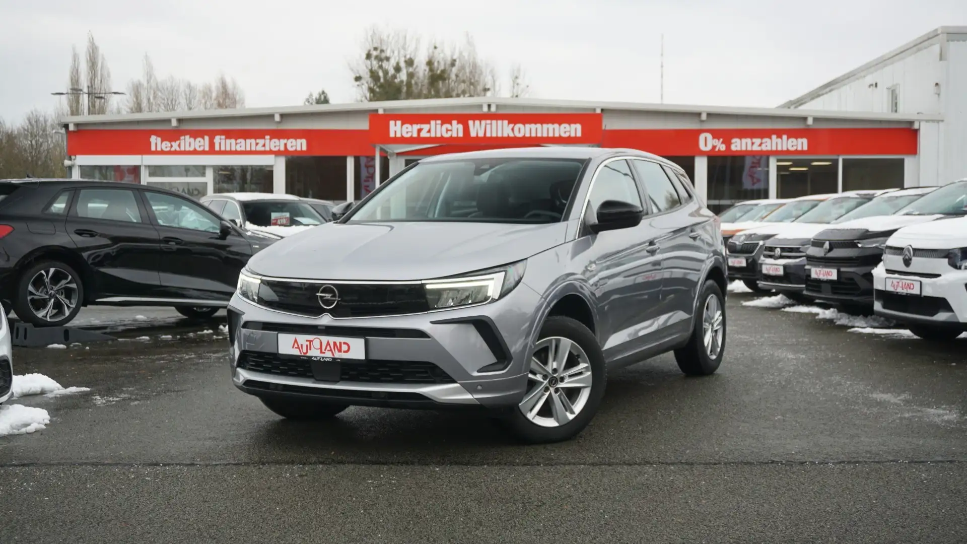 Opel Grandland 1.2 Enjoy Aut. LED ACC Totwinkel PDC Silber - 2