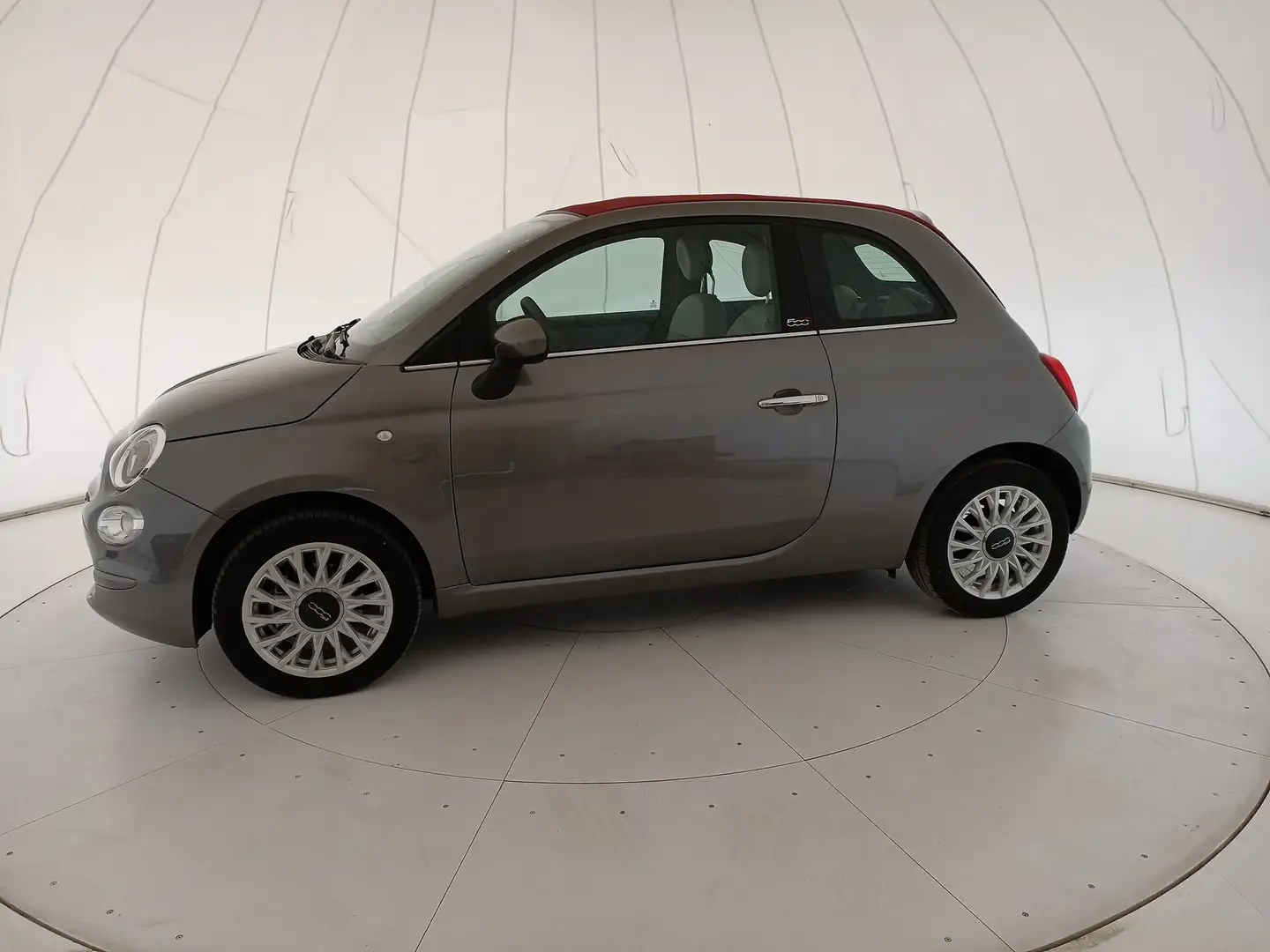 Fiat 500C III 2015 1.0 hybrid Dolcevita 70cv Grigio - 2