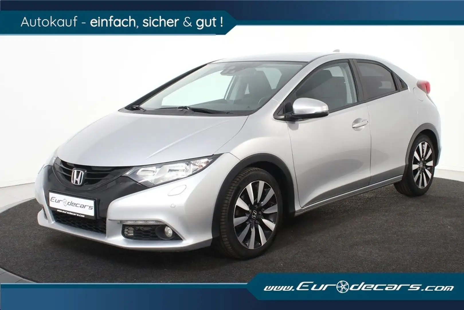 Honda Civic 1.6 i-DTEC Lifestyle *Top Zustand* Silber - 1