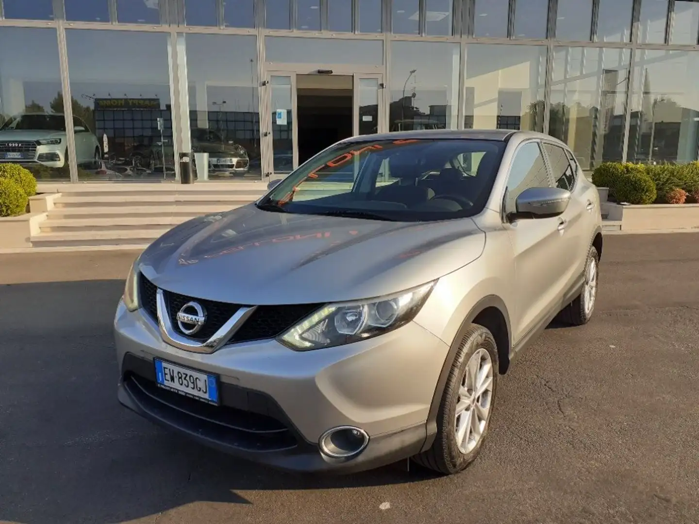 Nissan Qashqai 1.5 dCi Acenta KM CERTIFIC-GARANZIA-1°PROP Silber - 2