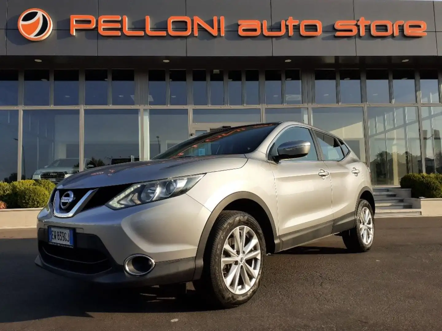 Nissan Qashqai 1.5 dCi Acenta KM CERTIFIC-GARANZIA-1°PROP Silber - 1