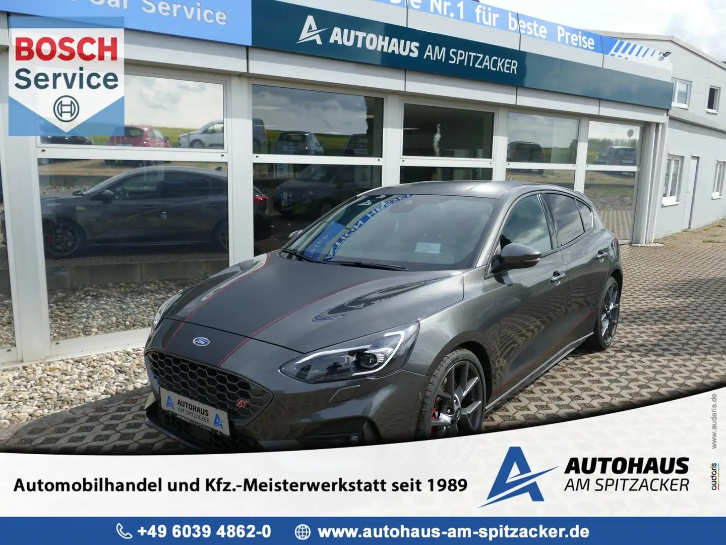 Ford Focus 2.3 EcoBoost ST B&O RECARO LED NAVI KAMERA Szürke - 1