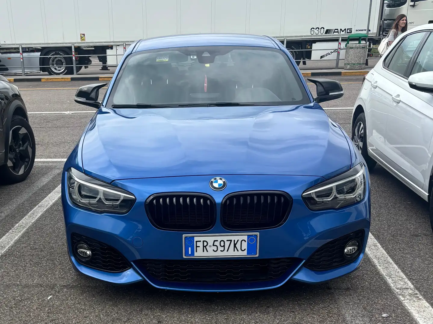 BMW 116 Serie 1 F/20-21 2015116d Msport 5p auto Azul - 1