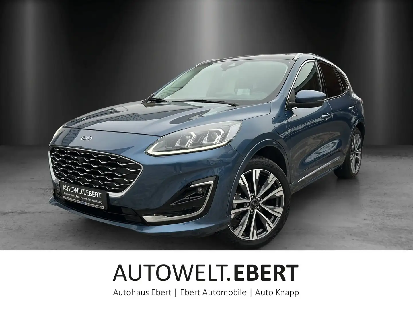 Ford Kuga 2.5 PHEV Vignale Aut./LED/ACC/KAMERA/PANO/ Blau - 1