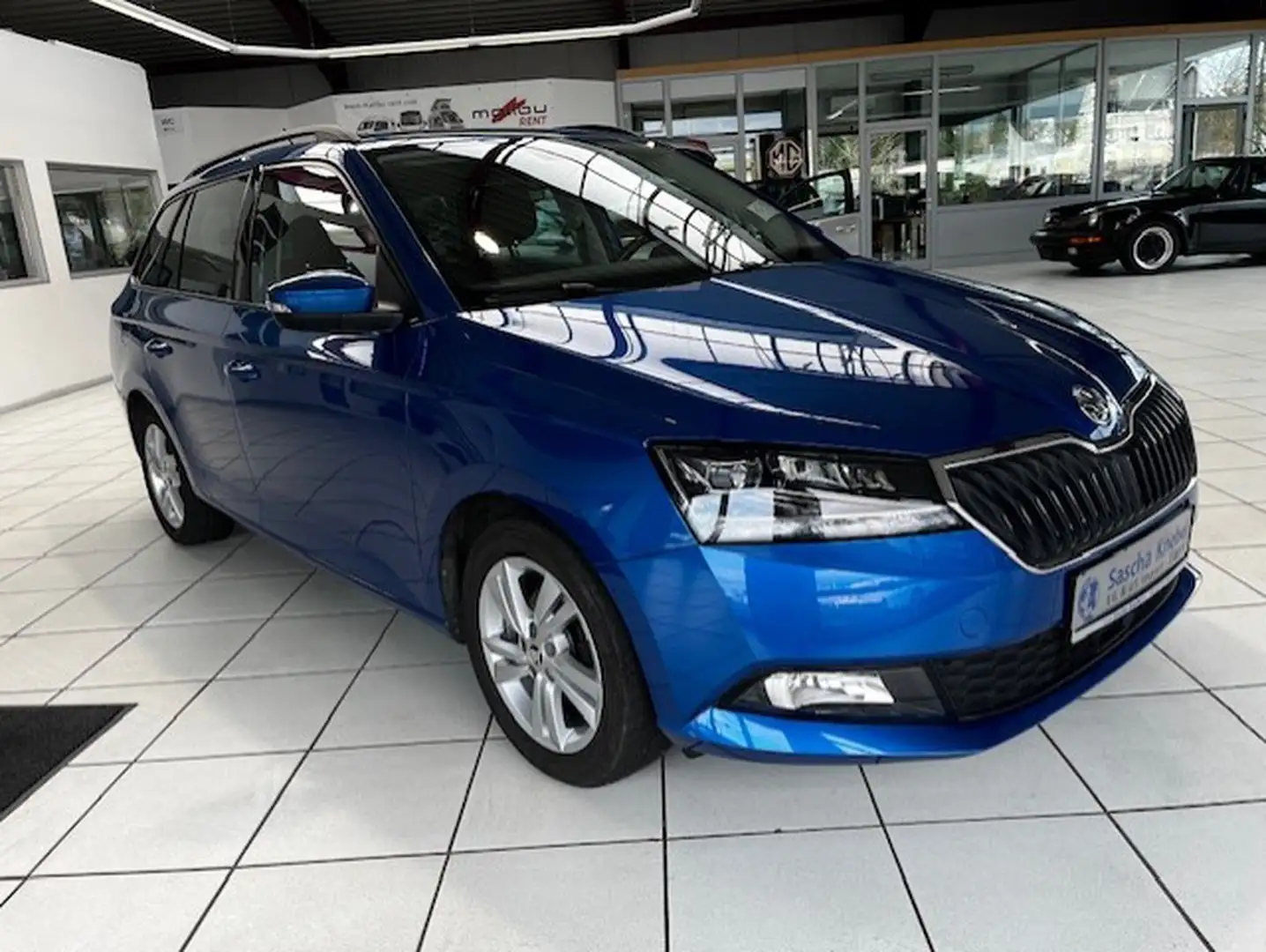 Skoda Fabia 1.0 Combi Style Scheckheft Rückfahrkamera Bleu - 2