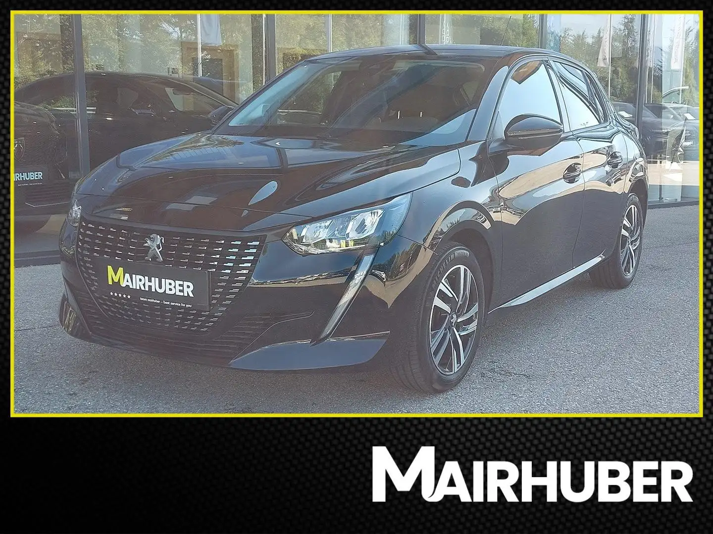 Peugeot 208 Allure PT EAT8 DER NEUE Schwarz - 1