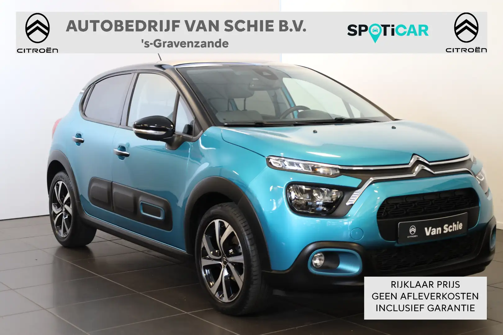Citroen C3 PT 83 Shine Camera | Navi | Sensoren | Apple Carpl Blau - 1