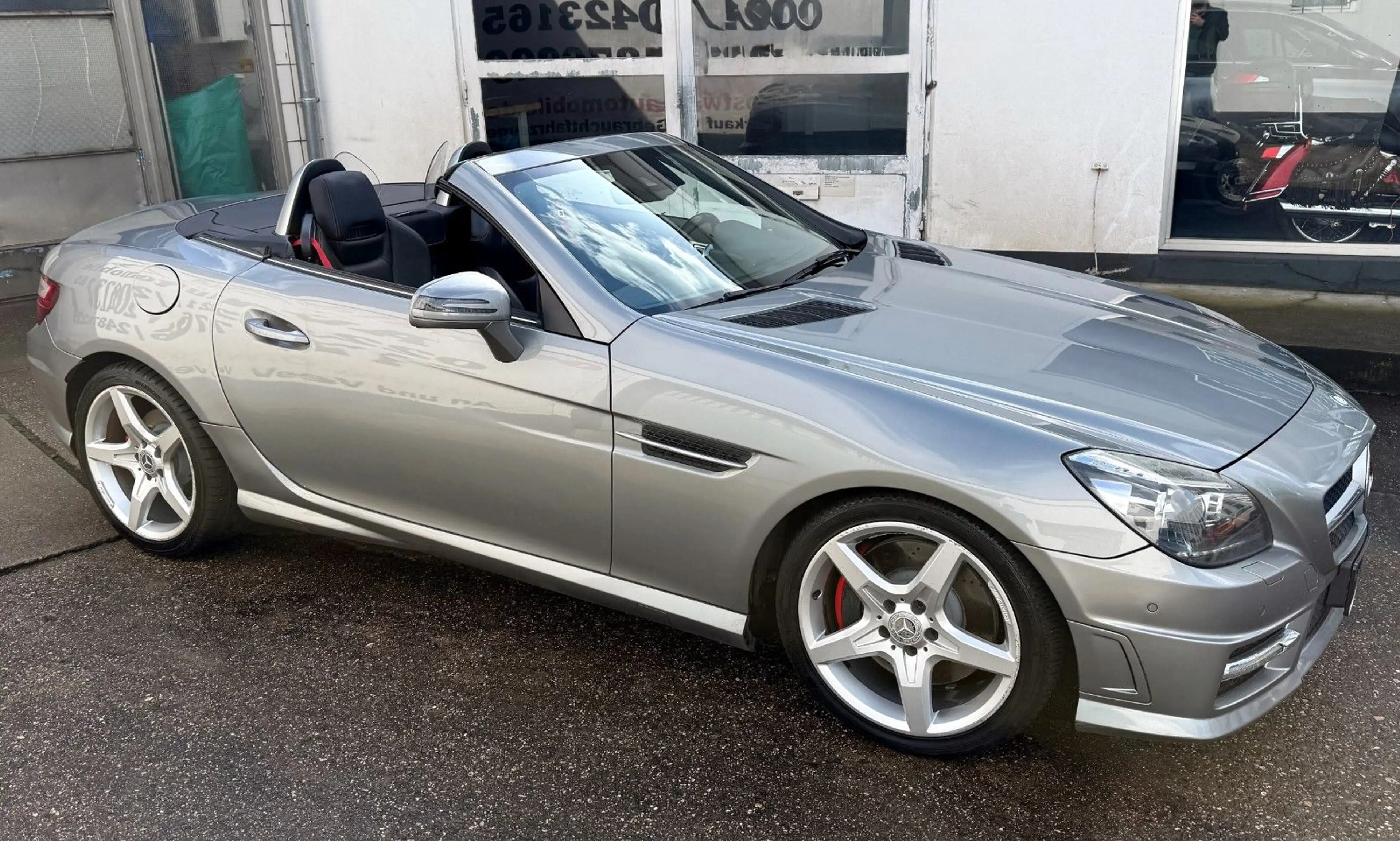 Mercedes-Benz SLK 250 CDI Roadster AMG Sportpaket Leder Xenon — photo 11