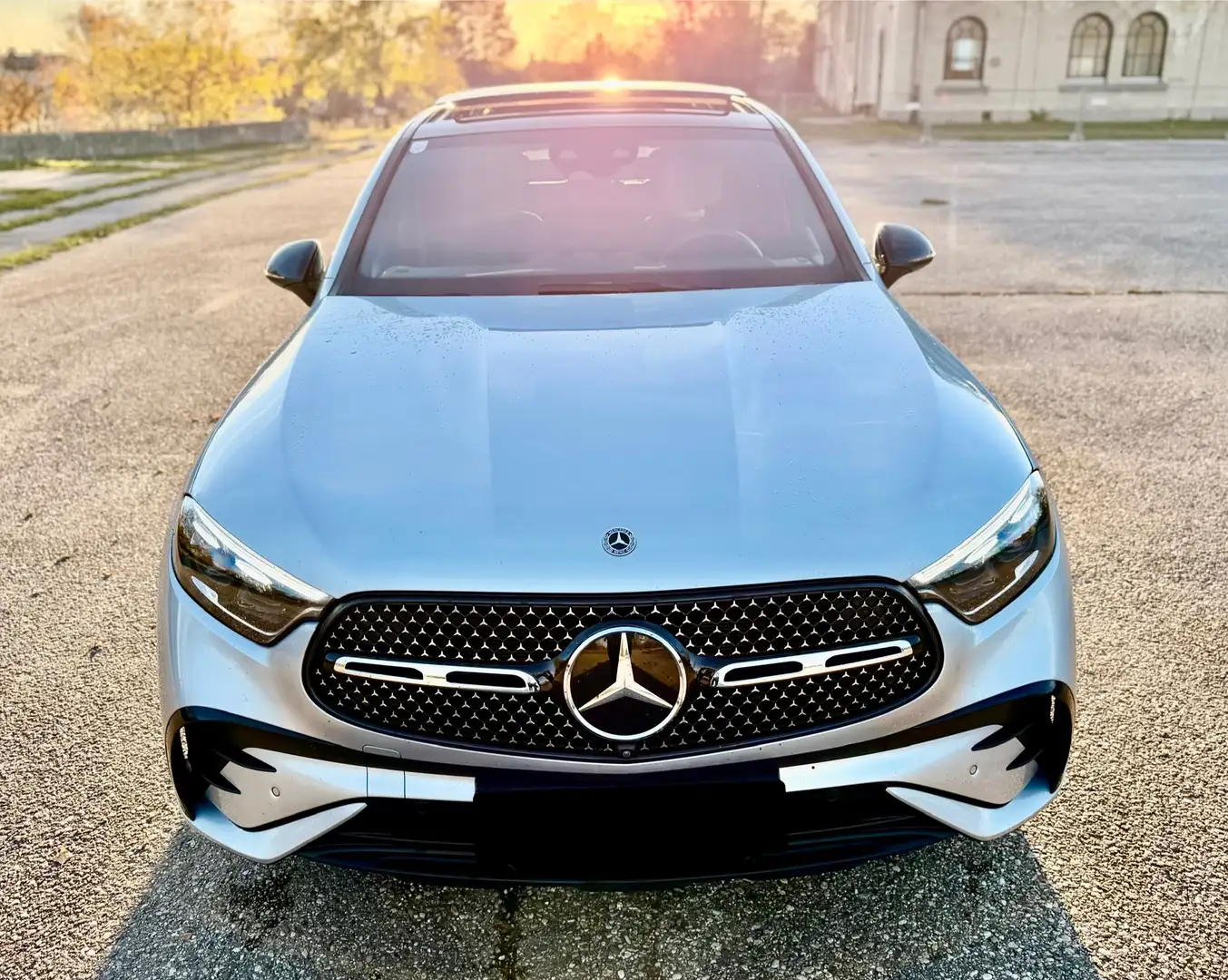 Mercedes-Benz GLC 300 de 4Matic AMG Silber - 1