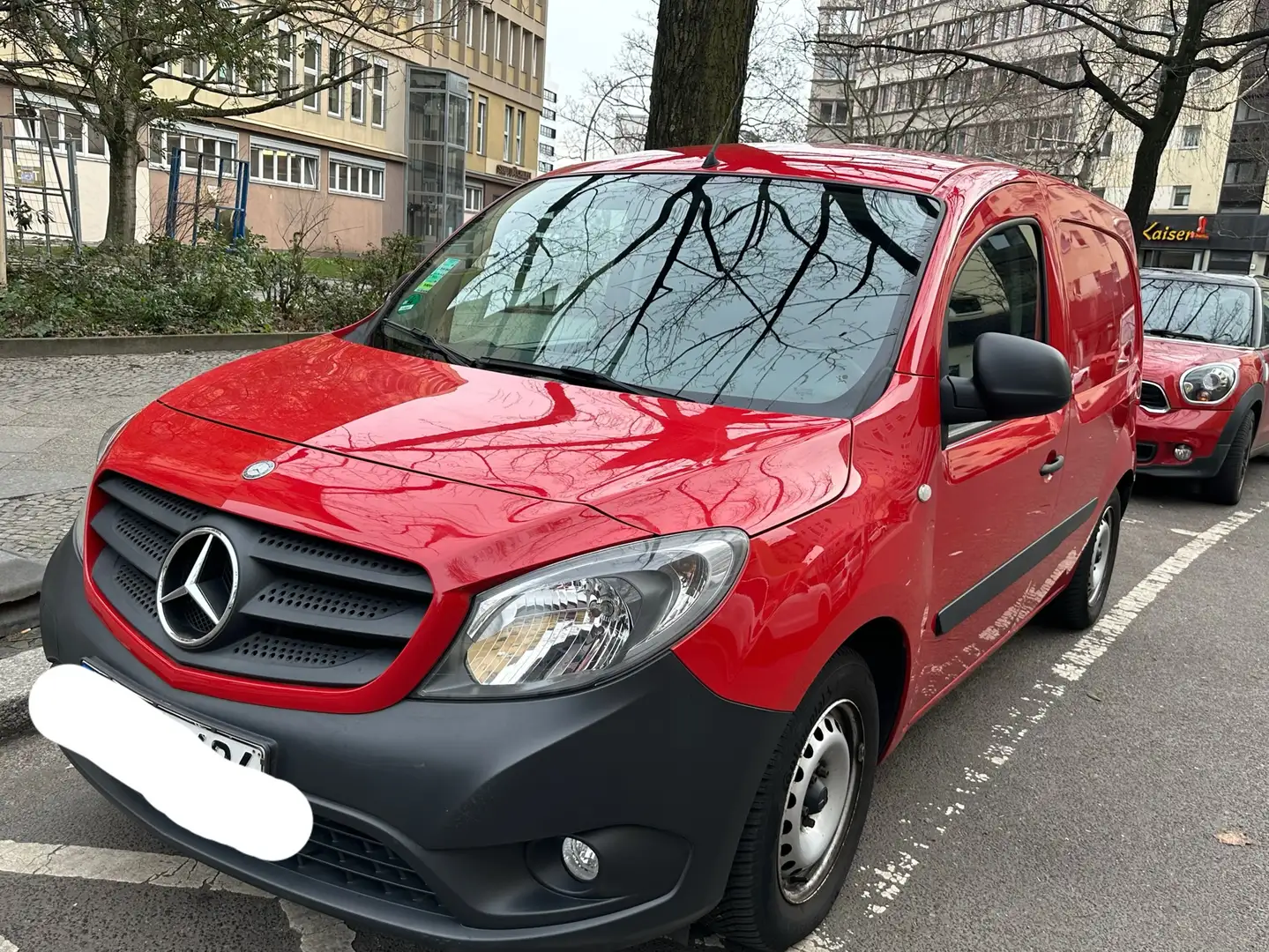 Mercedes-Benz Citan 108 CDI kompakt Rot - 1