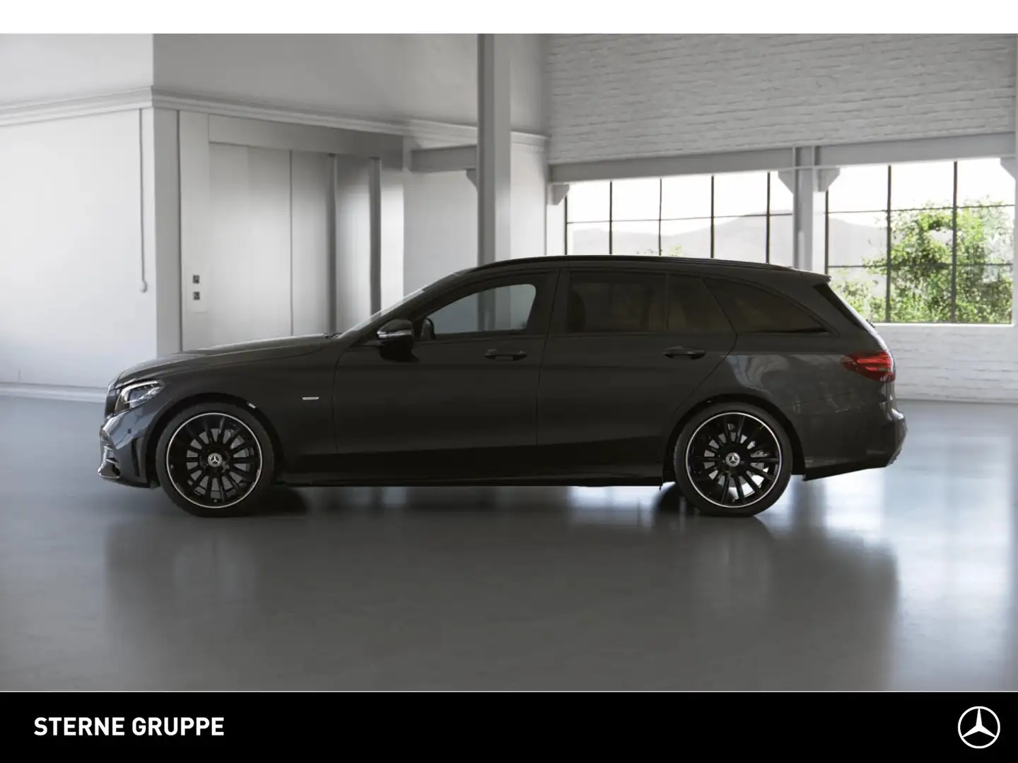 Mercedes-Benz C 300 C 300 T AMG NightEdition Sound LED Kam 19" Totwi Grijs - 2