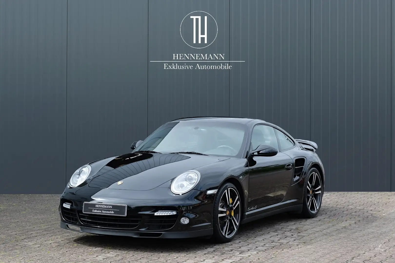 Porsche 997 911 Turbo S Coupé*PCCB*Schiebedach*Approved* Schwarz - 1