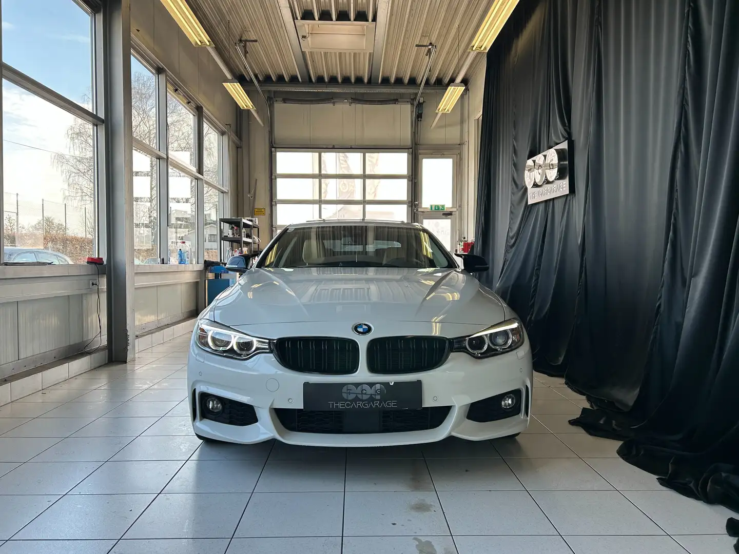 BMW 420 420d M-Paket Weiß - 2
