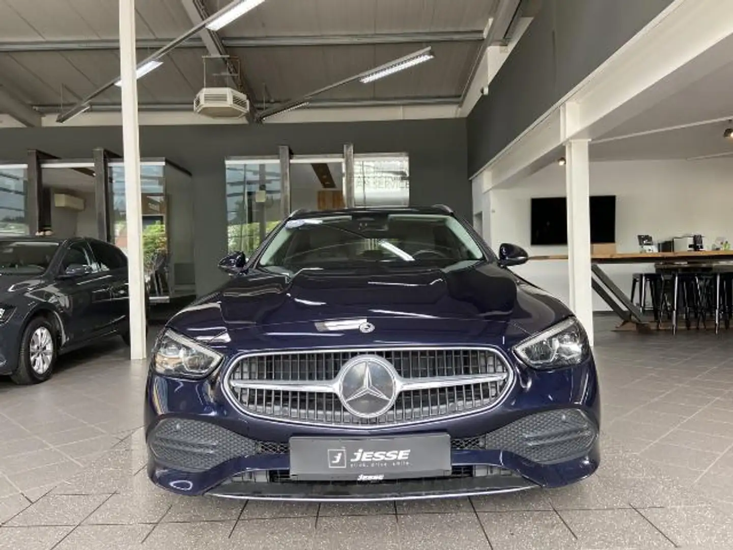 Mercedes-Benz C 220 d T Avantgarde LED Navi AHK R.Cam Niebieski - 2