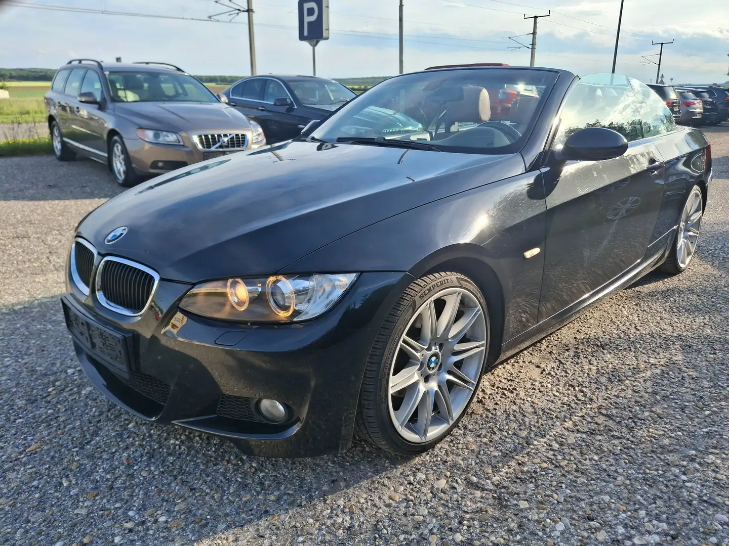 BMW 320 Cabrio//M-Sportpaket/ +++++VERKAUFT Schwarz - 1