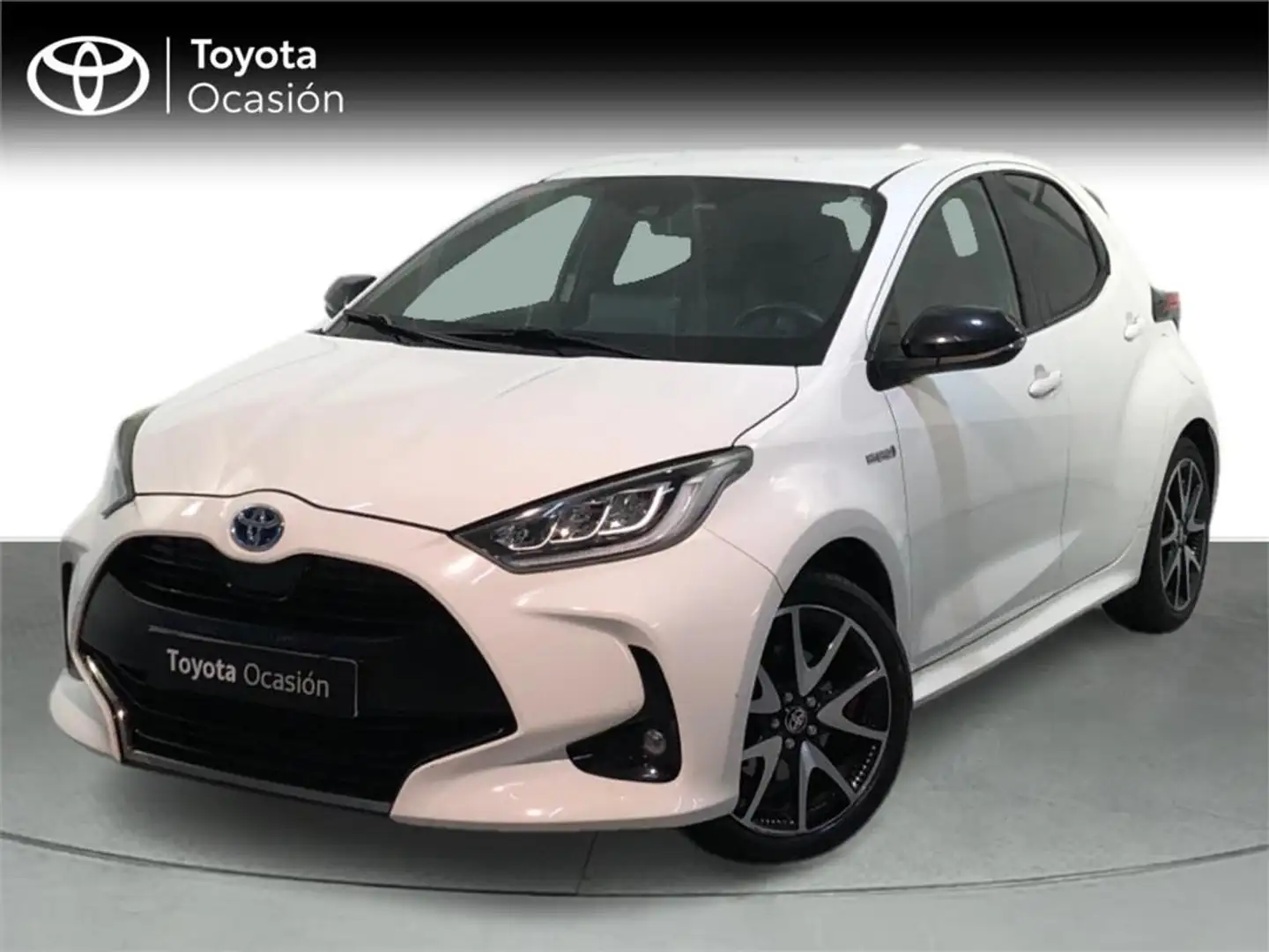 Toyota Yaris 5P Style 120H e-CVT Blanc - 1