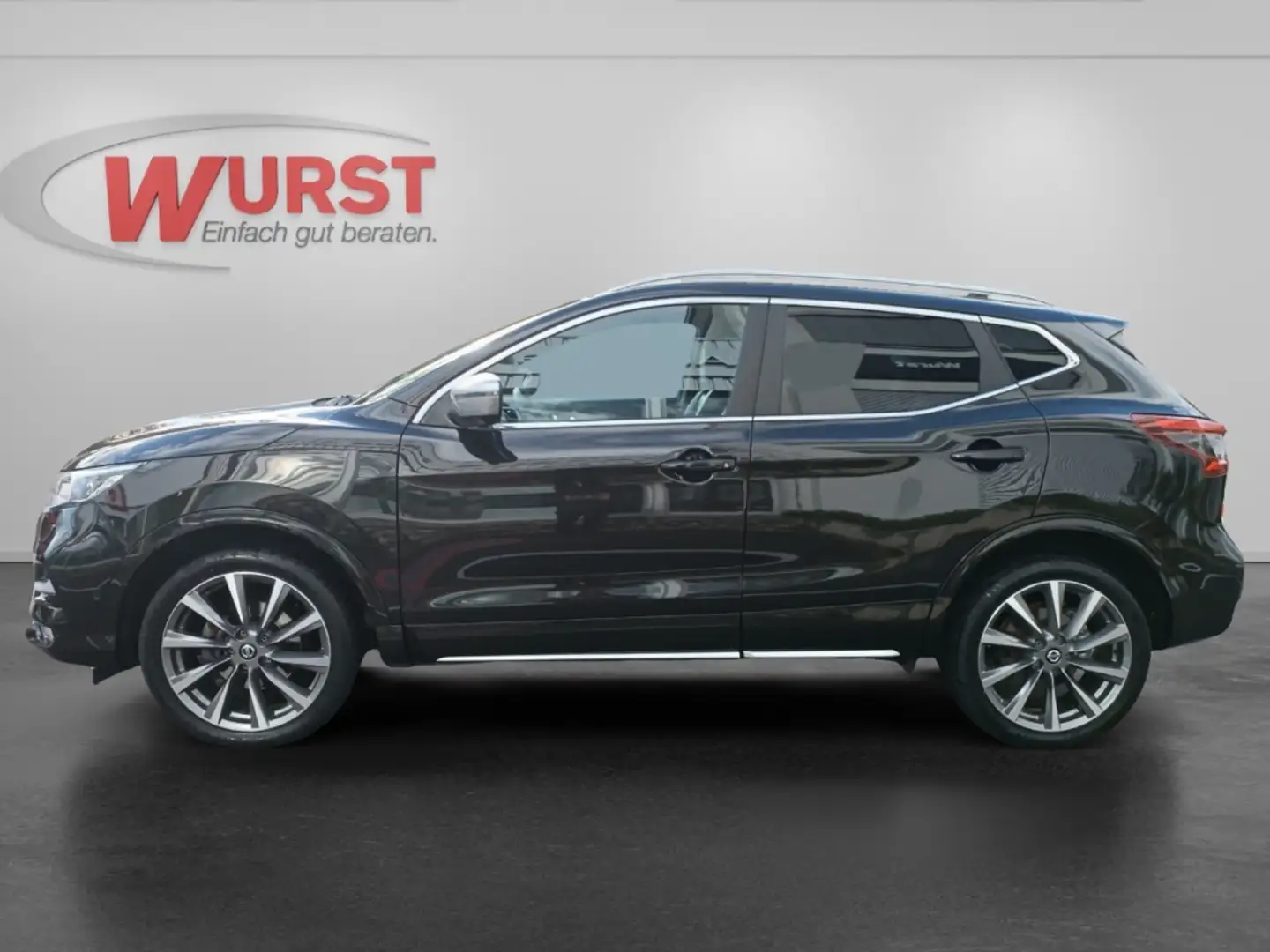 Nissan Qashqai 1.3 DIG-T Tekna+ AHK Automatik LED Rundumsichtkame Noir - 2