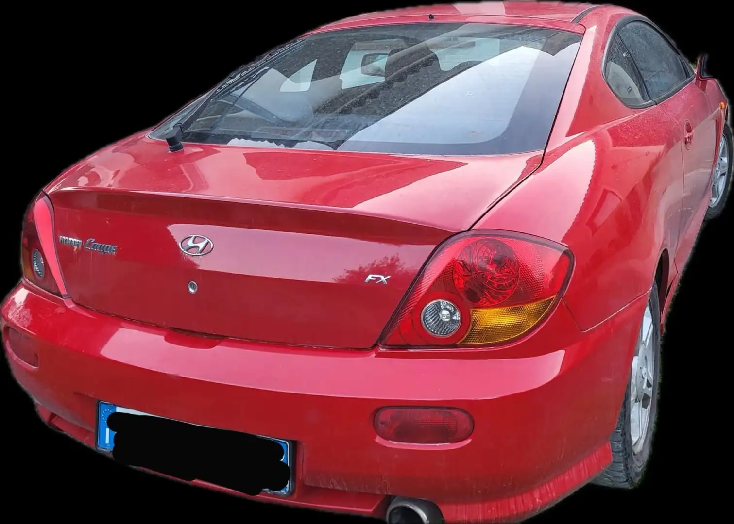 Hyundai Coupe 1.6 16v FX Plus Czerwony - 1