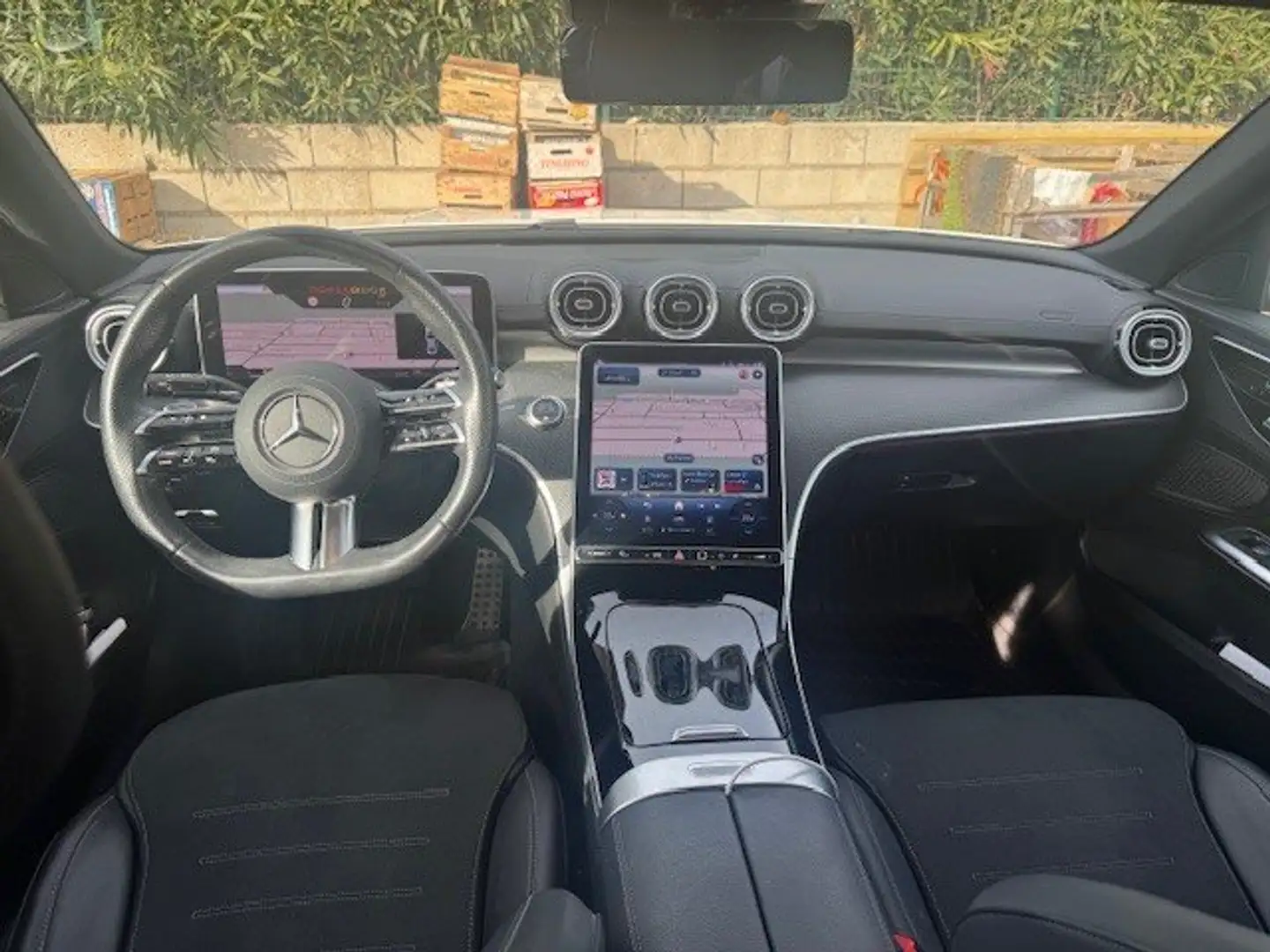 Mercedes-Benz C 220 Classe C-W206 Berlina 2021 d mhev AMG Line Premium Bianco - 2