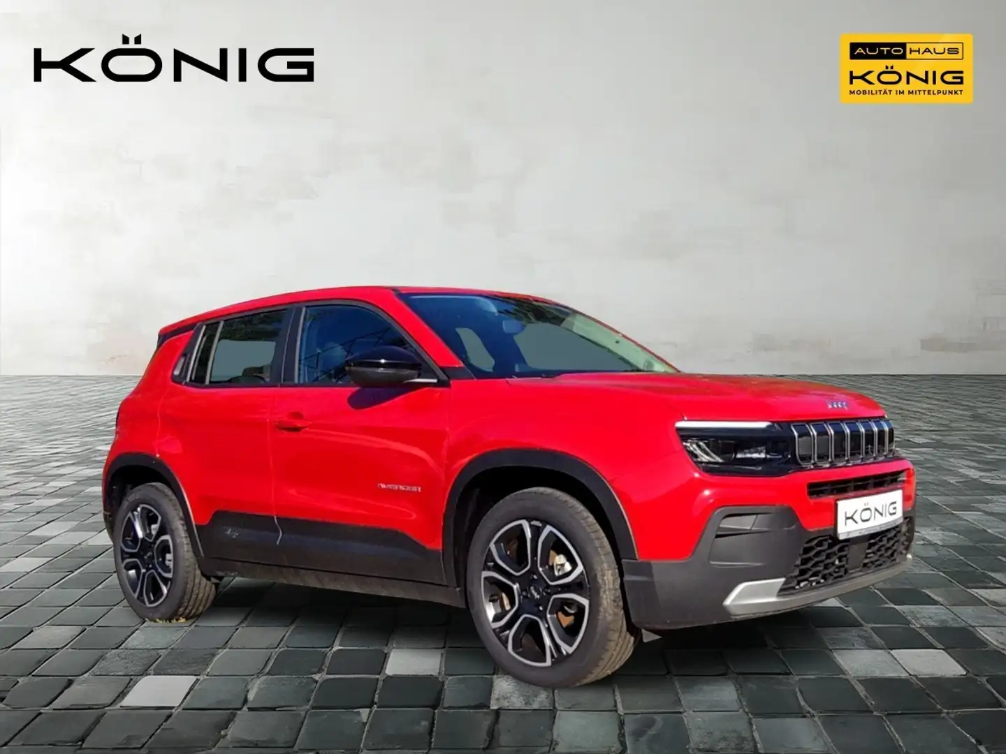 Jeep Avenger Altitude 1.2 GSE 100 Klima PDC Carplay Rot - 2