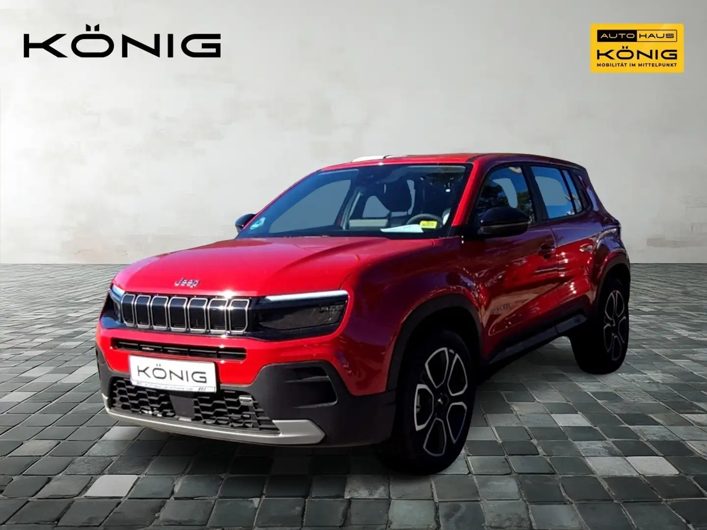 Jeep Avenger Altitude 1.2 GSE 100 Klima PDC Carplay Rot - 1