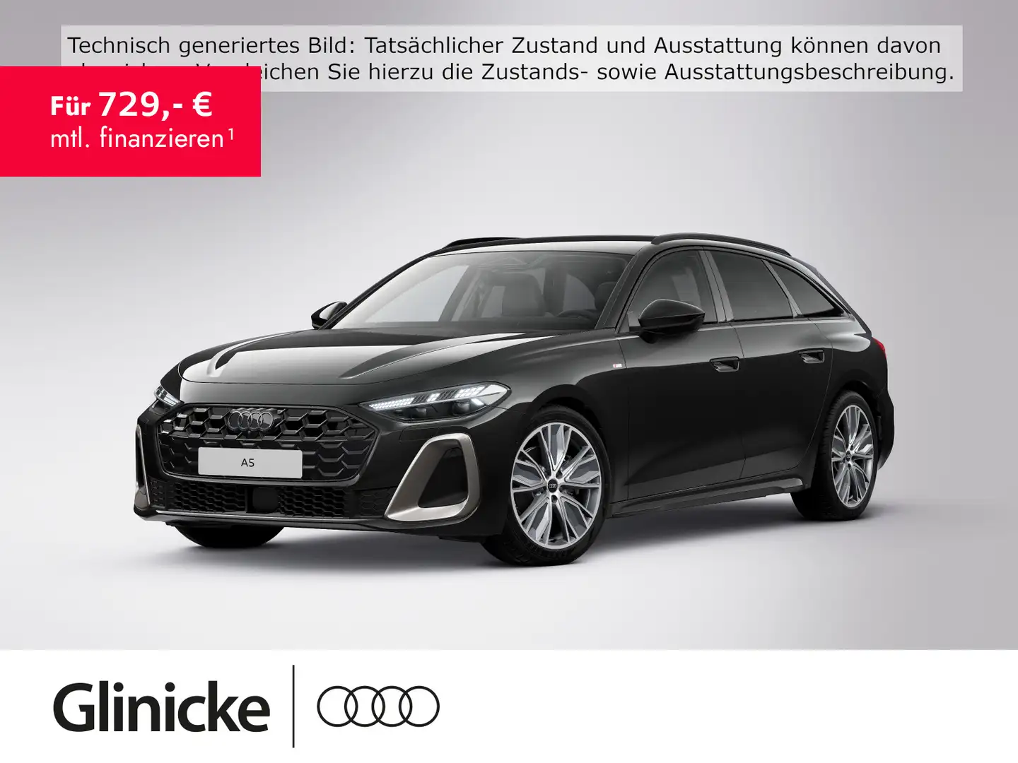 Audi A5 edition one S line TFSI AHK/Matrix/ACC/ Schwarz - 1