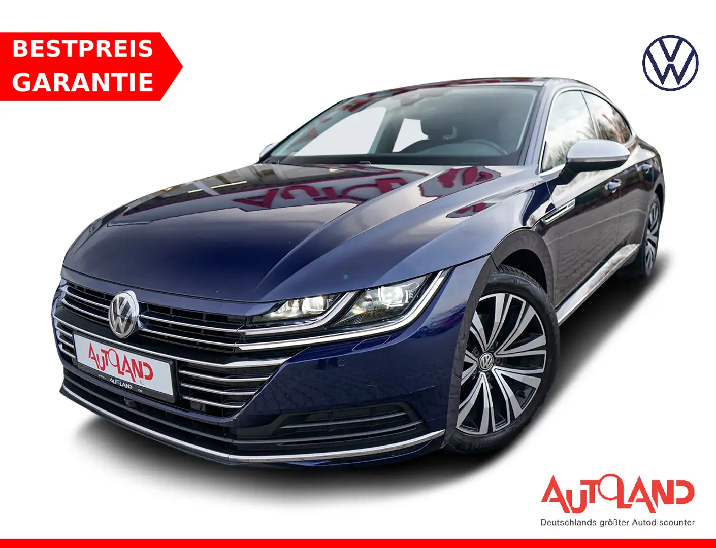 Volkswagen Arteon 2.0 TDI Elegance 4Motion LED Discover Pro Bleu - 1